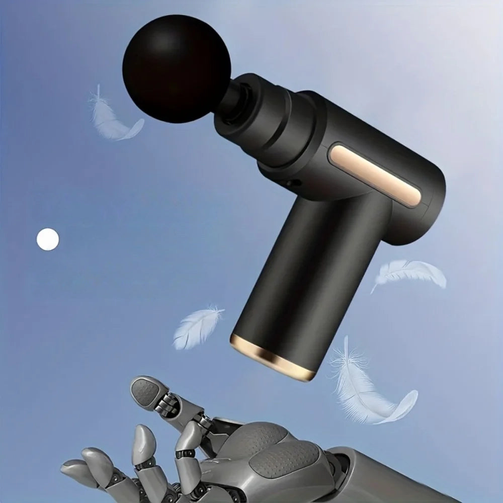 Mini Fascia Massage Gun – Portable USB Muscle Relaxer