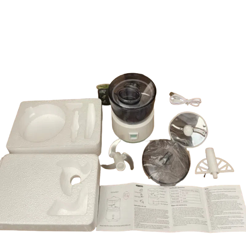 Cordless Mini Food Processor – Meat & Vegetable Grinder/Chopper