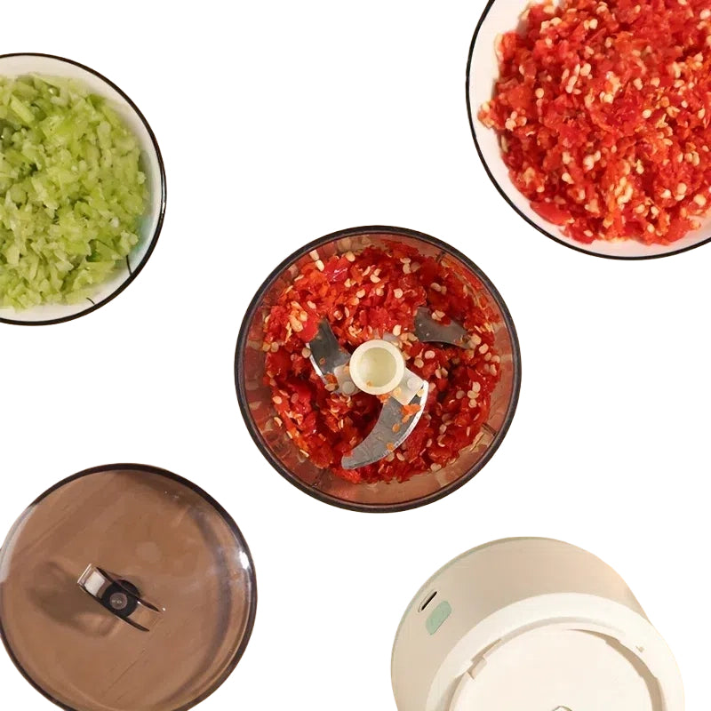 Cordless Mini Food Processor – Meat & Vegetable Grinder/Chopper