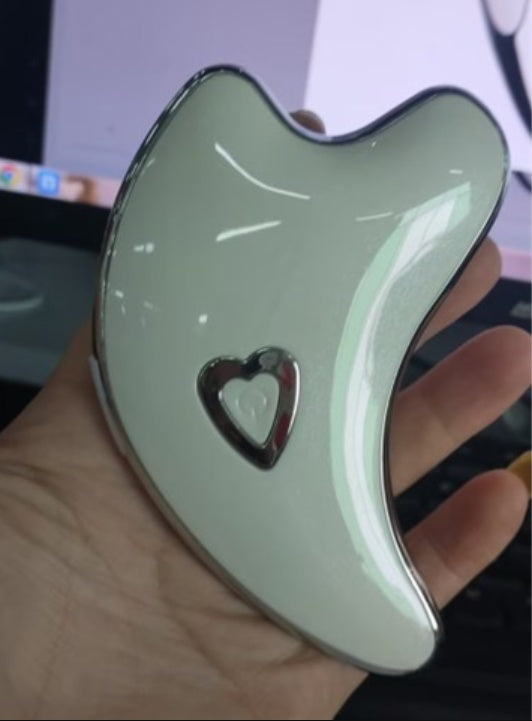 Electric Gua Sha Facial Massager – LED & Microcurrent Skin Rejuvenation