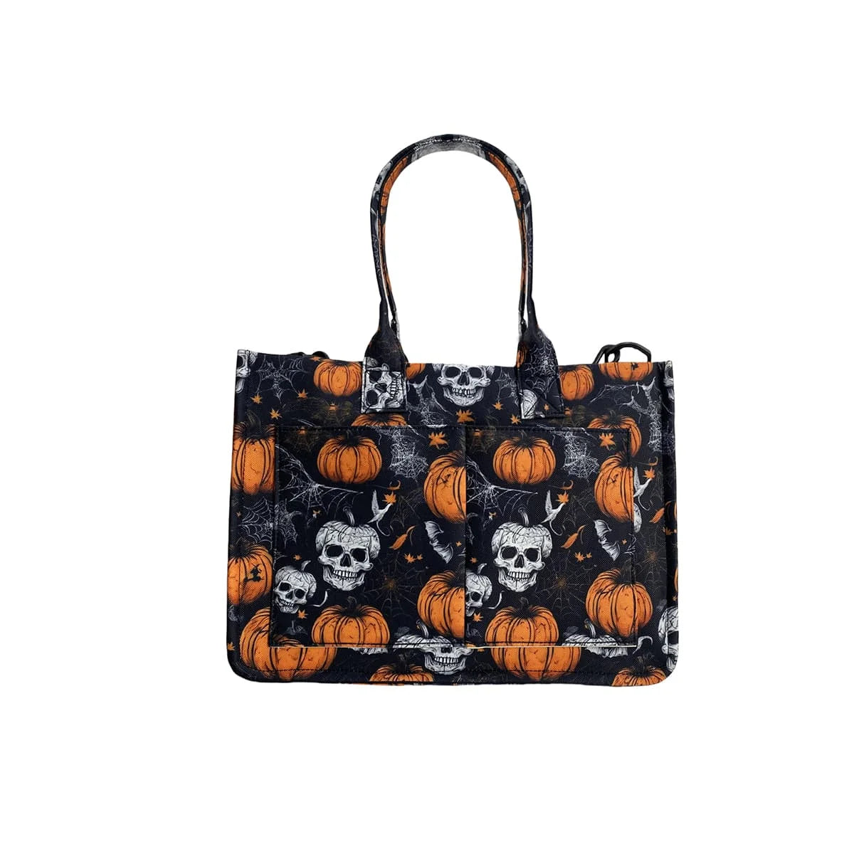 Halloween Tote Reusable Canvas Bag for Trick or Treating Halloween Treats Bags