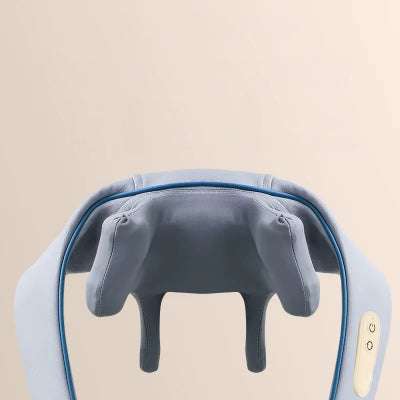 Electric Shiatsu Neck & Shoulder Massager Pillow – Portable Gift Idea
